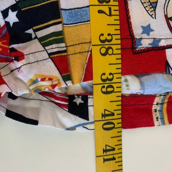 C.A. SPORT Romper M/L‎ Vintage Nautical Sail Boat Sailing Button Front Pockets - Picture 11 of 12